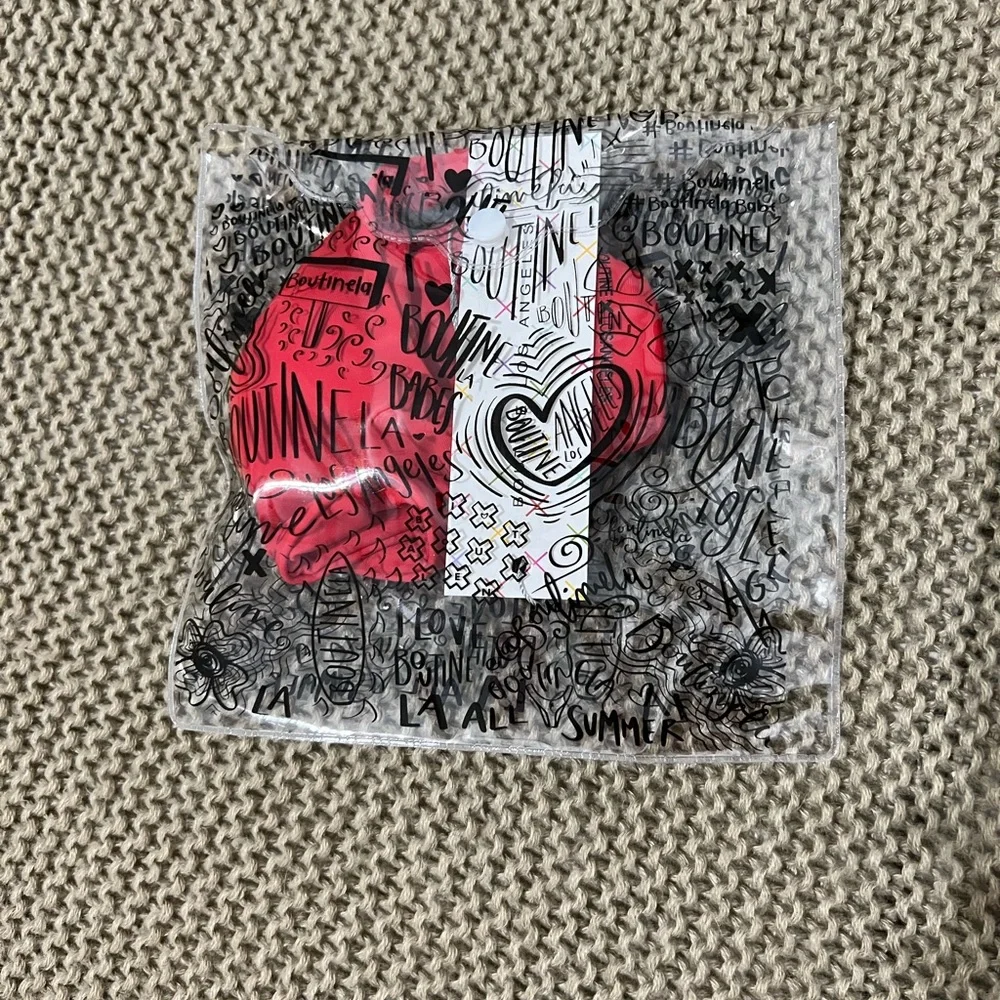 Boutinela Rose Red Petite Bikini Bottoms - Picture 3 of 4